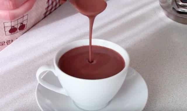 Рецепт горячего шоколада в домашних условиях