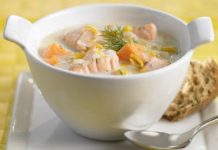 Как приготовить шведский суп из семги?