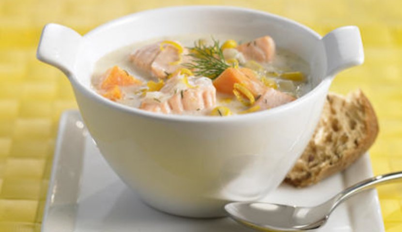 Как приготовить шведский суп из семги?