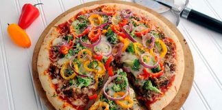 Пицца Вегетарианская отличный рецепт
