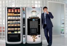 Аппарат для продажи кофе в сфере HoReCa