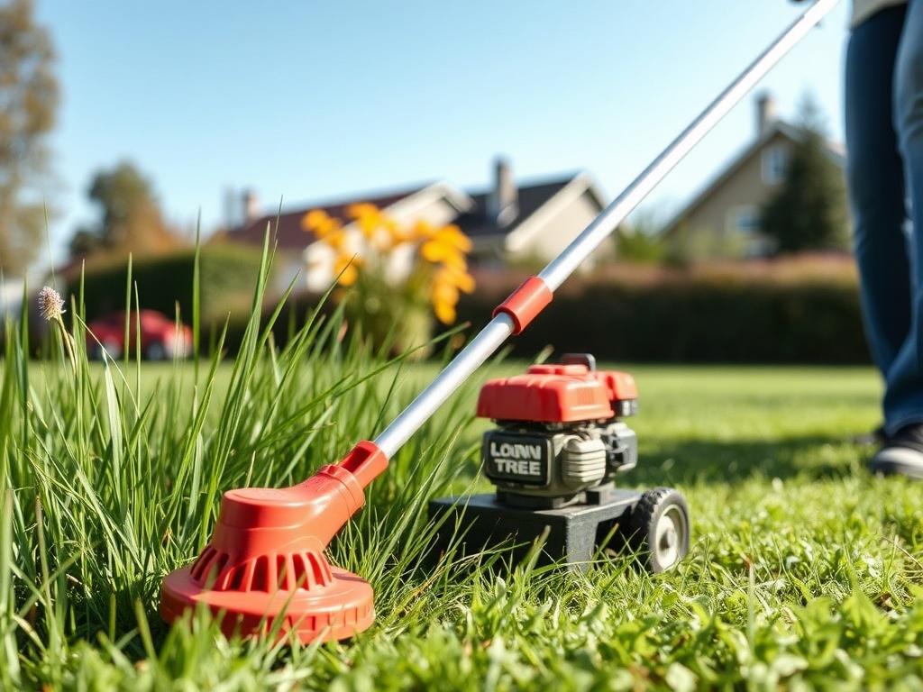 grass trimmerфото