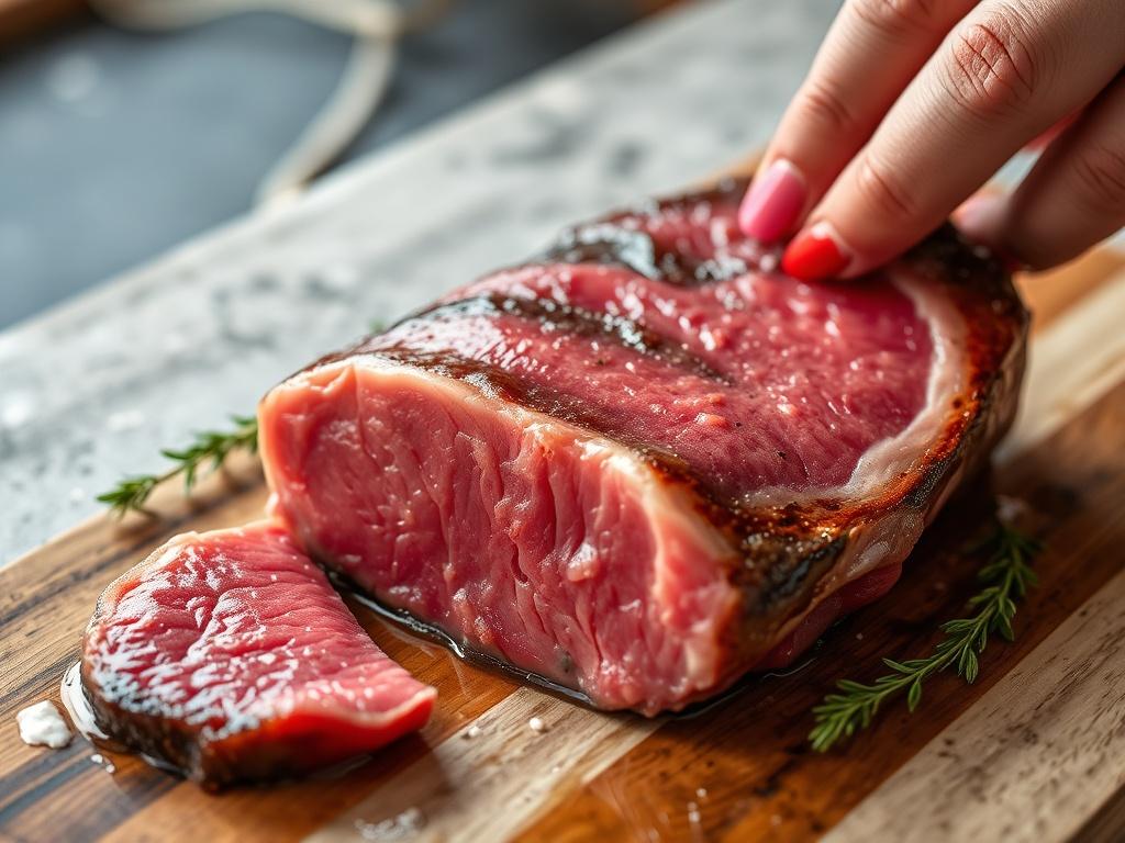 Beluga steaksфото