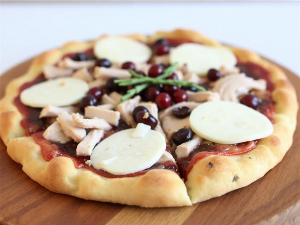Праздничная пицца с индейкой и клюквенным джемом: как удивить гостей и поднять настроение за столом