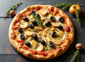 Пицца с артишоками и оливками: средиземноморский выбор для гурманов