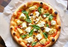 Пицца с артишоками и фетой: средиземноморская свежесть в каждом кусочке