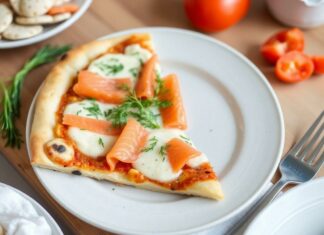 Пицца с лососем и укропом: скандинавская простота