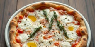 Пицца с розмарином и оливковым маслом: минимализм во вкусе