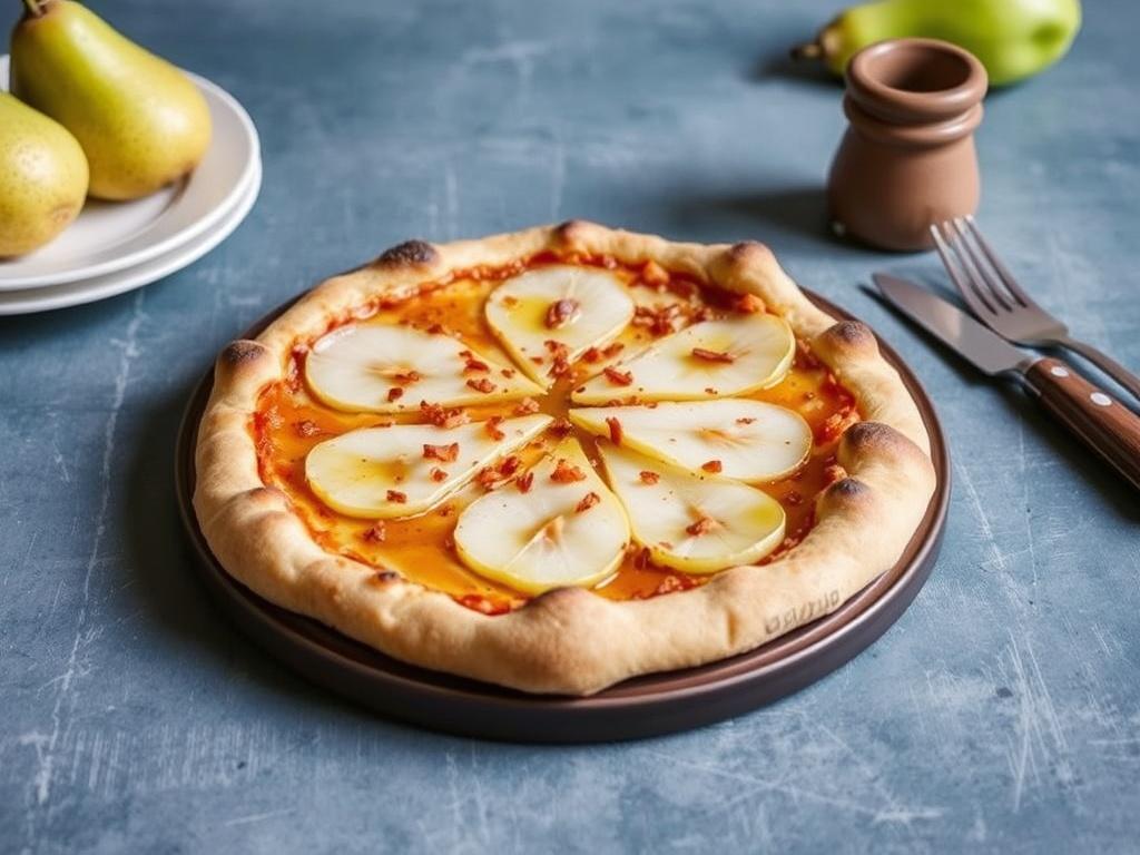 Пицца с грушей и мёдом: сладкое завершение ужина с итальянским акцентом