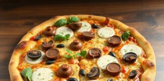 Пицца с амарантом и грибами: суперфуд в пицце