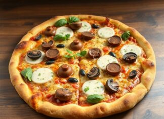 Пицца с амарантом и грибами: суперфуд в пицце