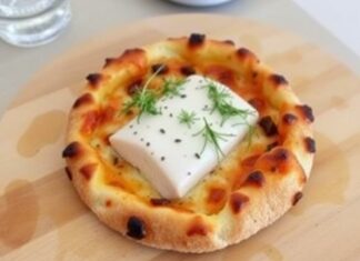 Пицца с палтусом и укропом: морское вдохновение на вашей тарелке