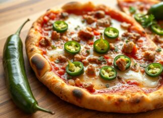 Пицца с халапеньо и говядиной: острый вариант, который не боится экспериментов