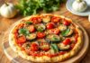 Пицца с булгуром и баклажанами: здоровый выбор Пицца с булгуром и баклажанами: здоровый выбор