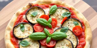 Пицца с баклажанами, томатами и базиликом: итальянский стиль, который можно повторить дома