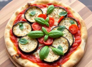 Пицца с баклажанами, томатами и базиликом: итальянский стиль, который можно повторить дома