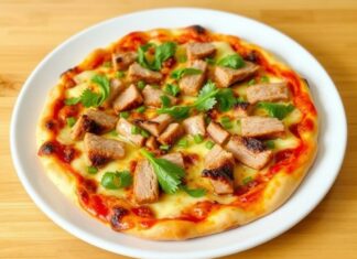 Пицца с имбирём и уткой: азиатская нотка, которая переворачивает clásicos на новый уровень