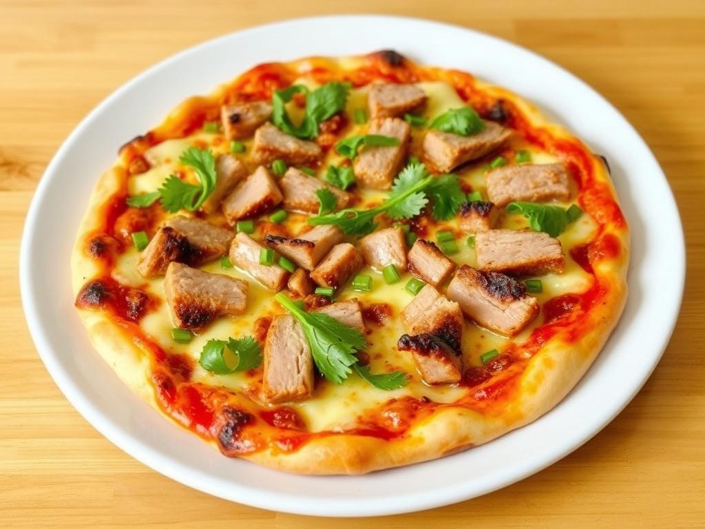 Пицца с имбирём и уткой: азиатская нотка, которая переворачивает clásicos на новый уровень