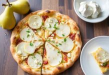 Пицца с грушей и горгонзолой: десерт для гурманов