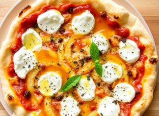 Пицца с рикоттой и мёдом: десертное решение, которое удивит гостей