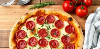 Пицца с салями и орегано: итальянский колорит на каждый день