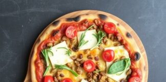 Пицца с чечевицей и розмарином: вегетарианский выбор
