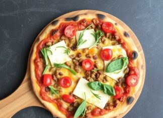 Пицца с чечевицей и розмарином: вегетарианский выбор