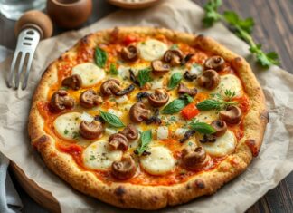 Пицца с гречкой и грибами: необычный рецепт