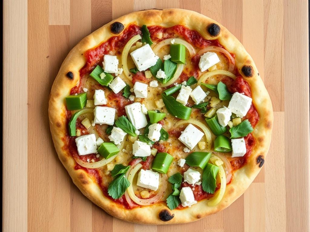 Пицца с кольраби и фетой: необычный дуэт, который удивит вкусом