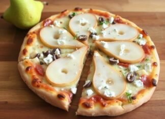 Пицца с грушей и голубым сыром: необычный дуэт, который удивит даже гурманов
