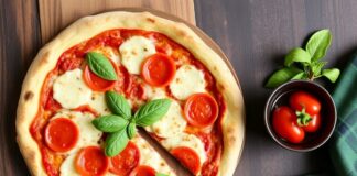 Пицца с пепперони и томатной пастой: быстрый и вкусный вариант