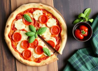 Пицца с пепперони и томатной пастой: быстрый и вкусный вариант