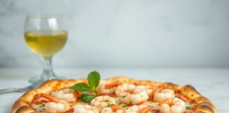 Пицца с лаймом и креветками: летний взрыв вкуса прямо в вашем духовом окне