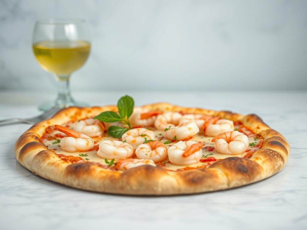 Пицца с лаймом и креветками: летний взрыв вкуса прямо в вашем духовом окне