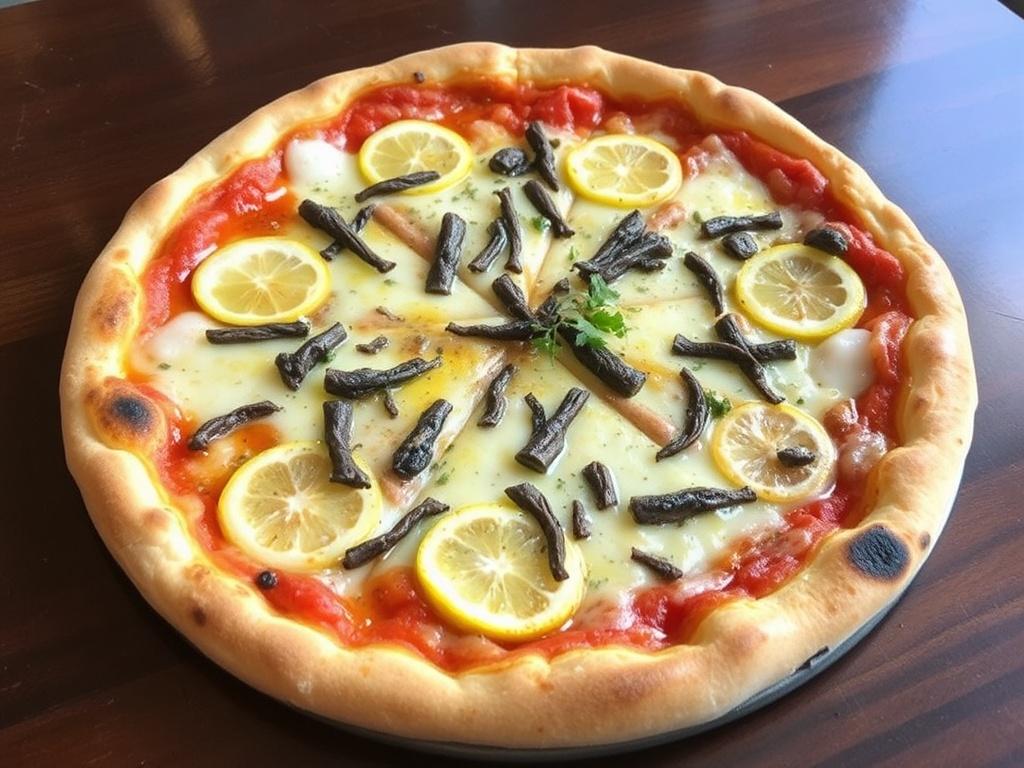 Пицца с анчоусами и лимонным соком: простота Неаполя, которая пробуждает море ароматов