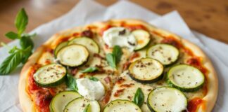 Пицца с цукини, рикоттой и лимоном: лёгкий летний ужин