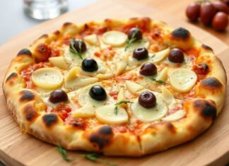 Пицца с артишоками и оливками: средиземноморский выбор