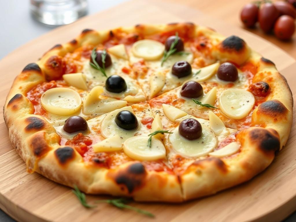 Пицца с артишоками и оливками: средиземноморский выбор