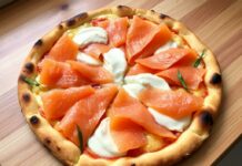 Пицца с копчёным лососем и сливочным сыром: деликатес дома Пицца с копчёным лососем и сливочным сыром: деликатес дома