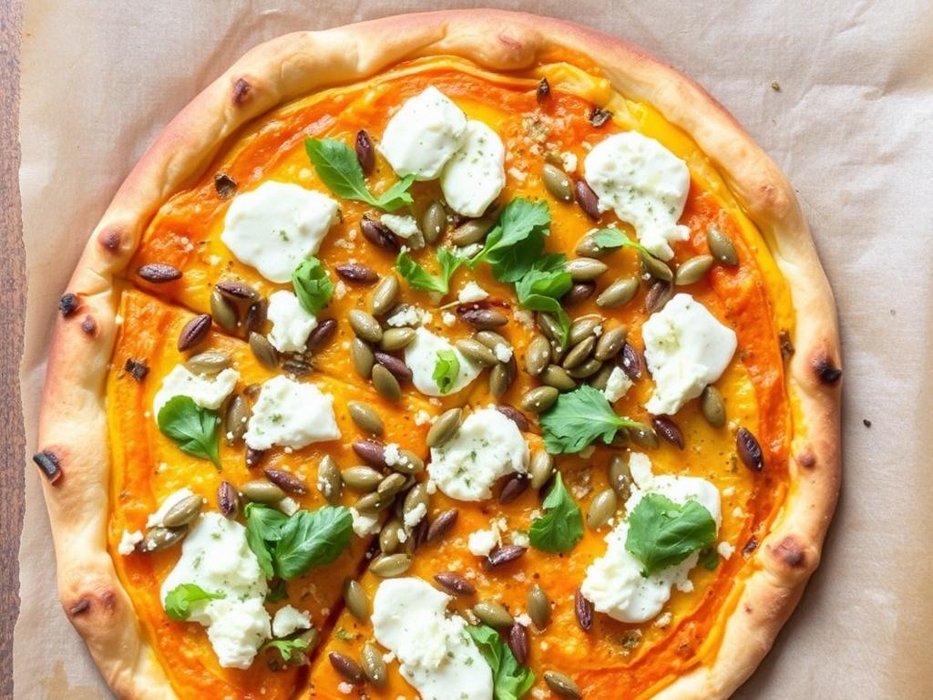 Пицца с тыквенными семечками и фетой: вкусный дуэт для уютного вечера