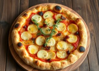 Пицца с тимьяном и картофелем: деревенский стиль на вашей тарелке