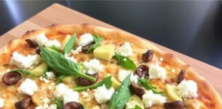 Пицца с артишоками и фетой: средиземноморская свежесть