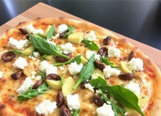 Пицца с артишоками и фетой: средиземноморская свежесть