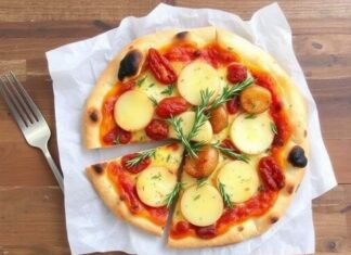 Пицца с картофелем и розмарином: сытное блюдо, которое согревает вечер и радует гостей