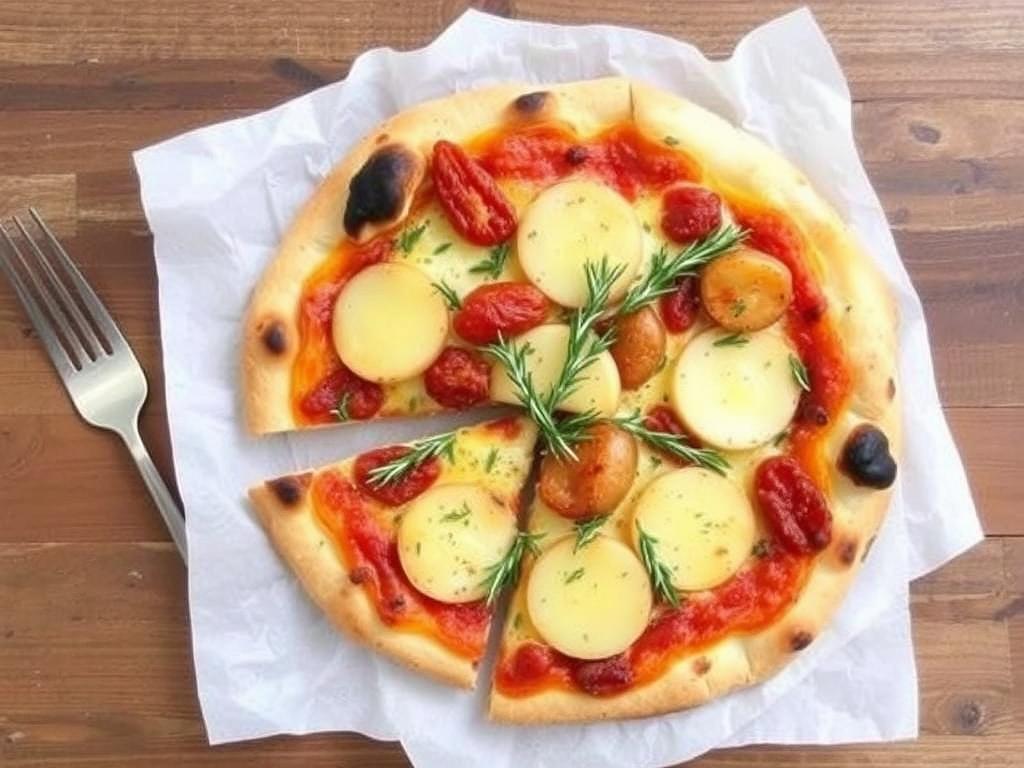 Пицца с картофелем и розмарином: сытное блюдо, которое согревает вечер и радует гостей