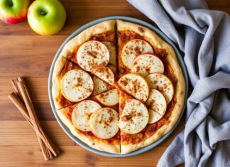 Пицца с корицей и яблоком: верная идея для уютного вечера и неожиданного вкуса