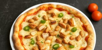 Пицца с арахисом и курицей: азиатские мотивы