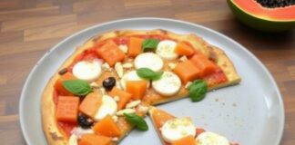 Пицца с папайей и имбирём: тропический микс