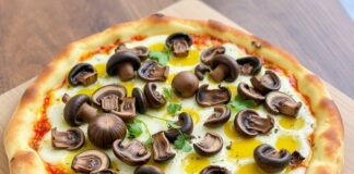 Пицца с грибами маитаке и трюфельным маслом: как создать ароматный мир под хрустящей корочкой