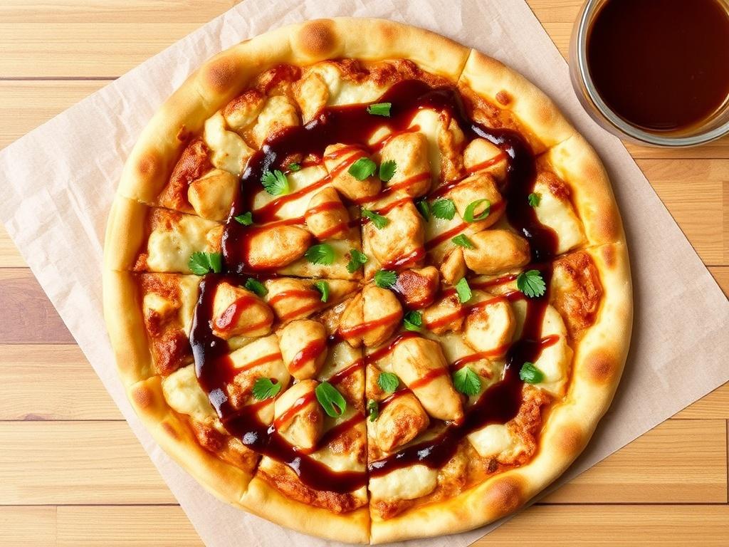 Пицца с курицей и соусом терияки: азиатский акцент на итальянской основе